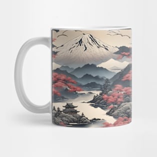 fantasy world japan art style 2024 Mug